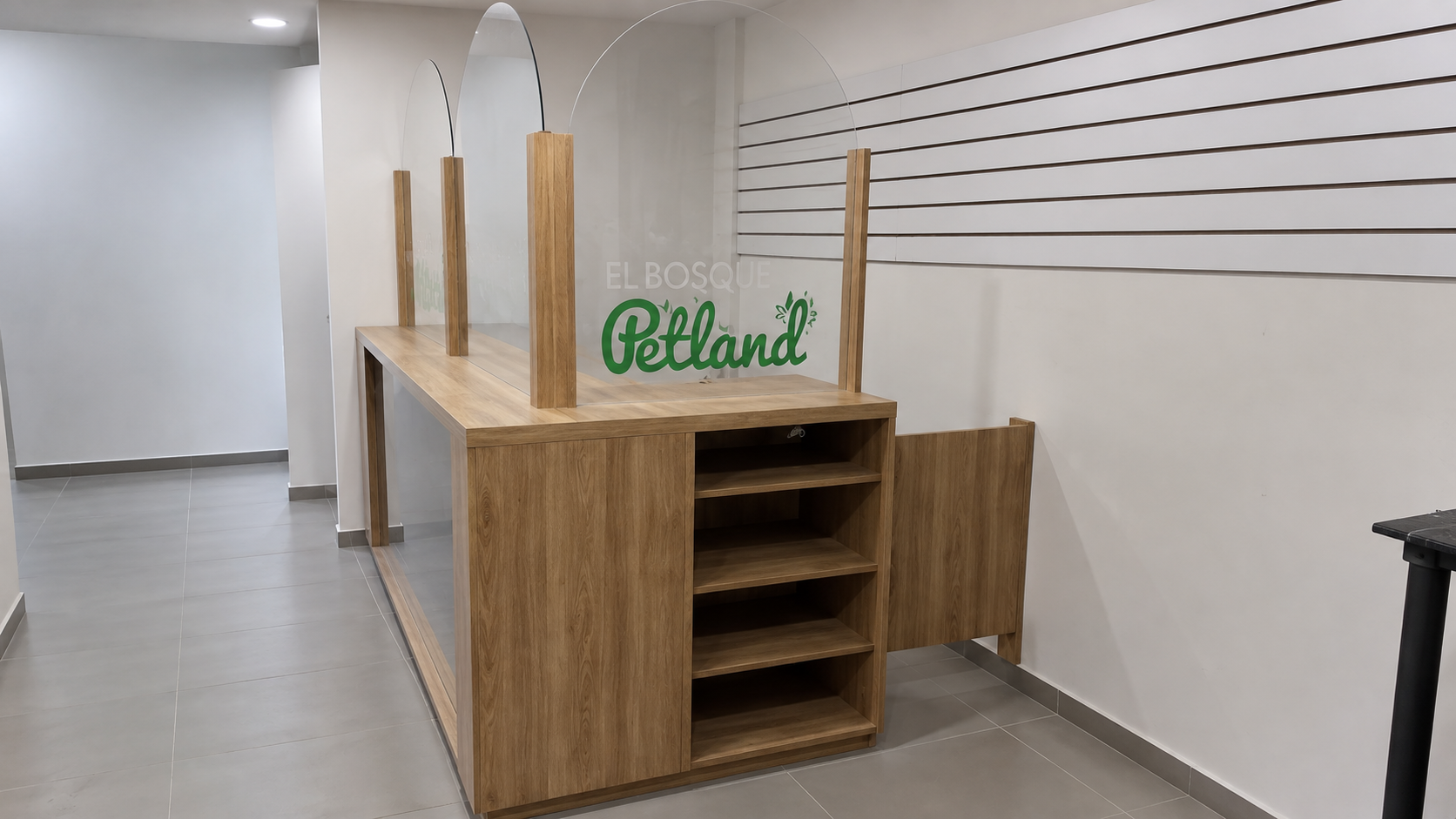 Mostrador de recepción